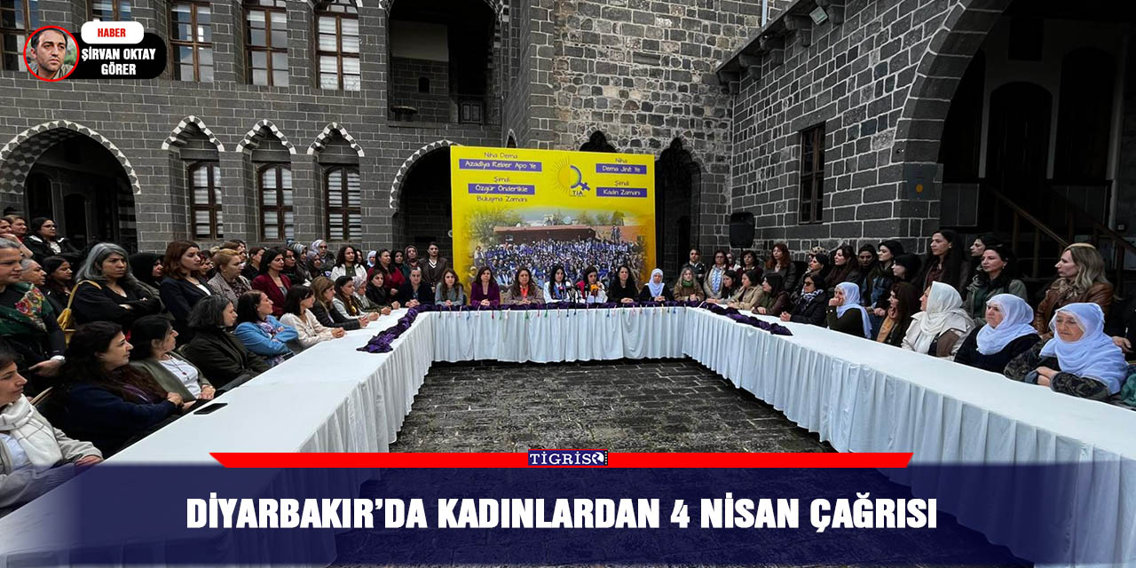 Diyarbakır’da Kadınlardan 4 Nisan çağrısı