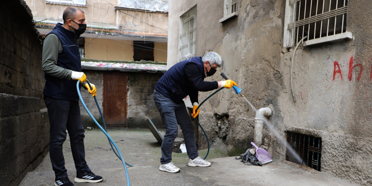 Diyarbakır’da haşerelere karşı yoğun mücadele sürüyor
