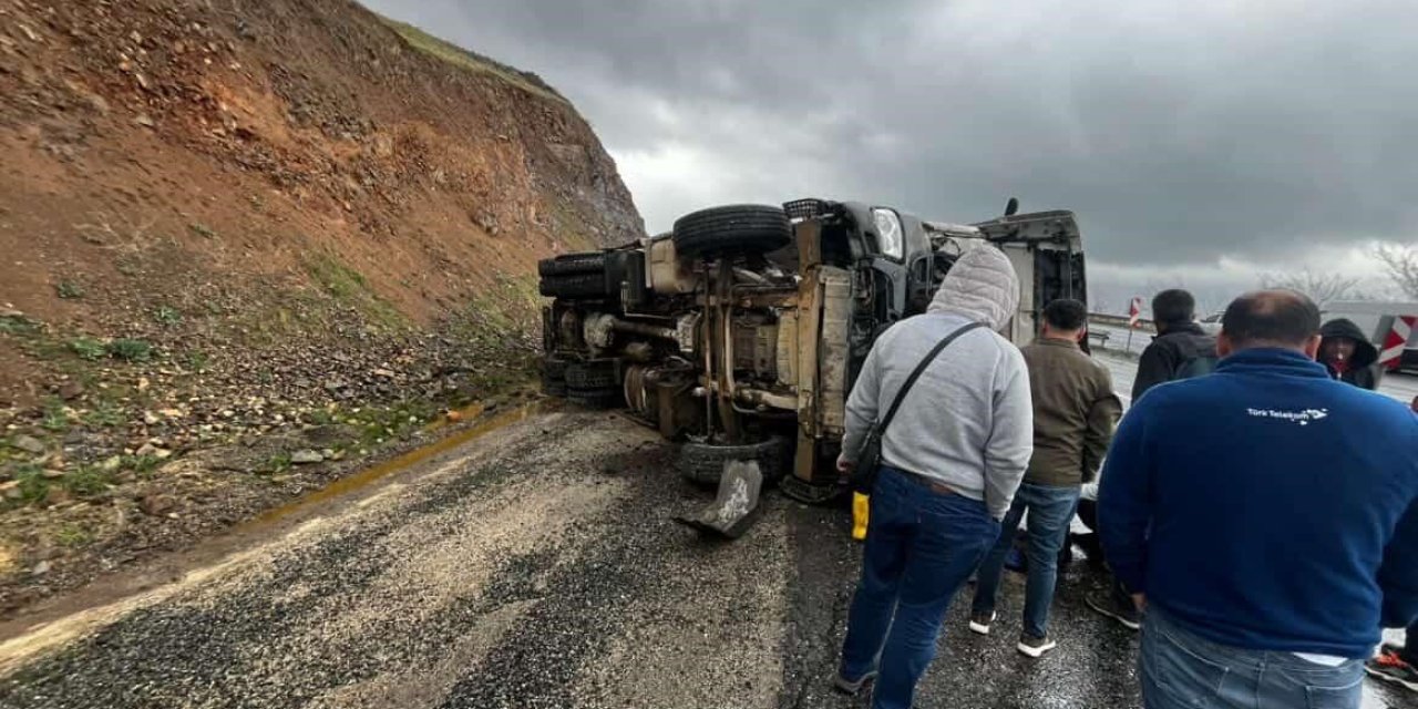 Elazığ-Diyarbakır Karayolu'nda kaza