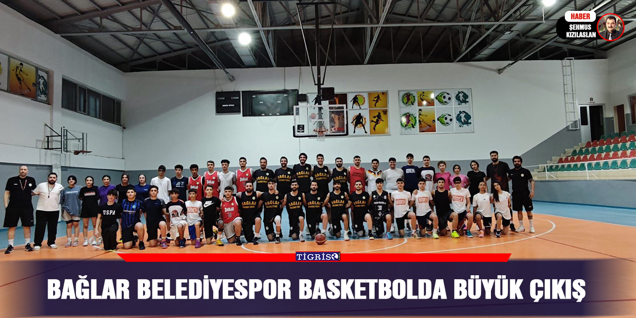 Bağlar Belediyespor basketbolda büyük çıkış