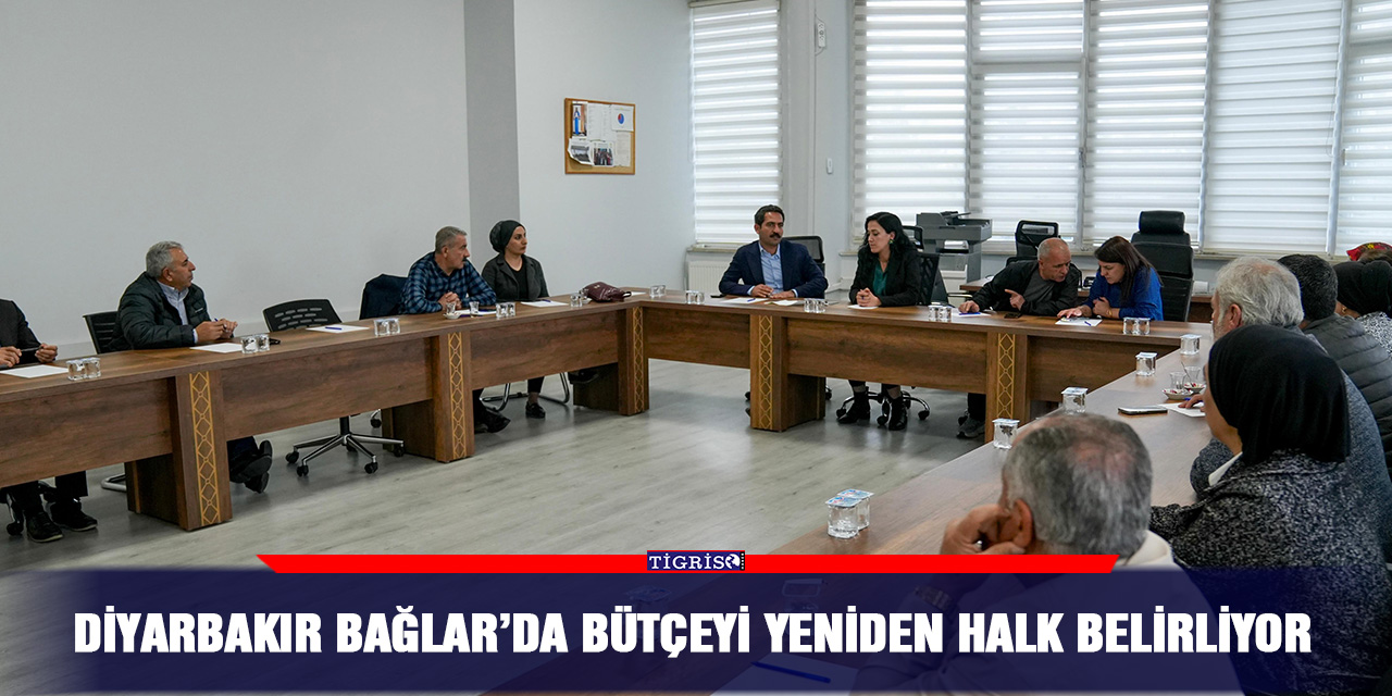 Diyarbakır Bağlar’da bütçeyi yeniden halk belirliyor
