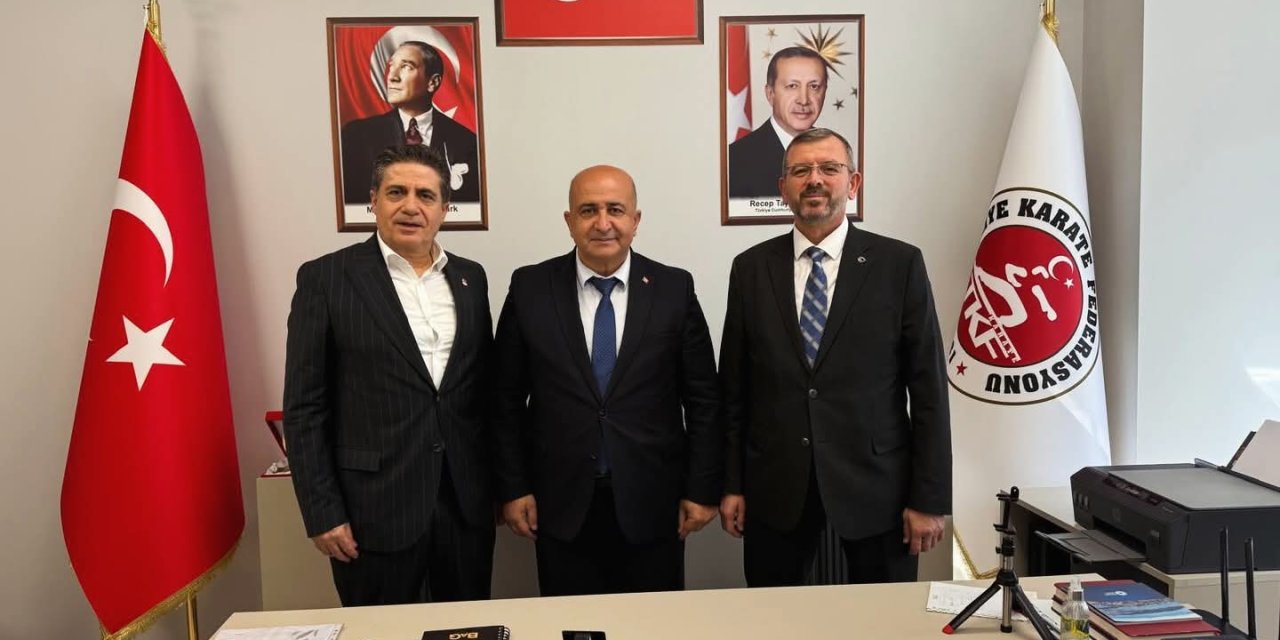 Karate Federasyonu’ndan Futbol Federasyonu’na Anlamlı Ziyaret