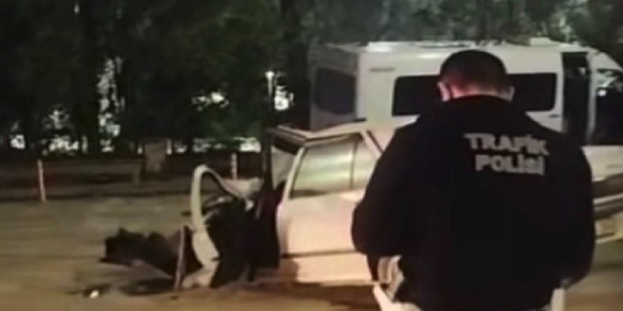 İişçi servisi ile otomobil çarpıştı: 1’i ağır 7 yaralı