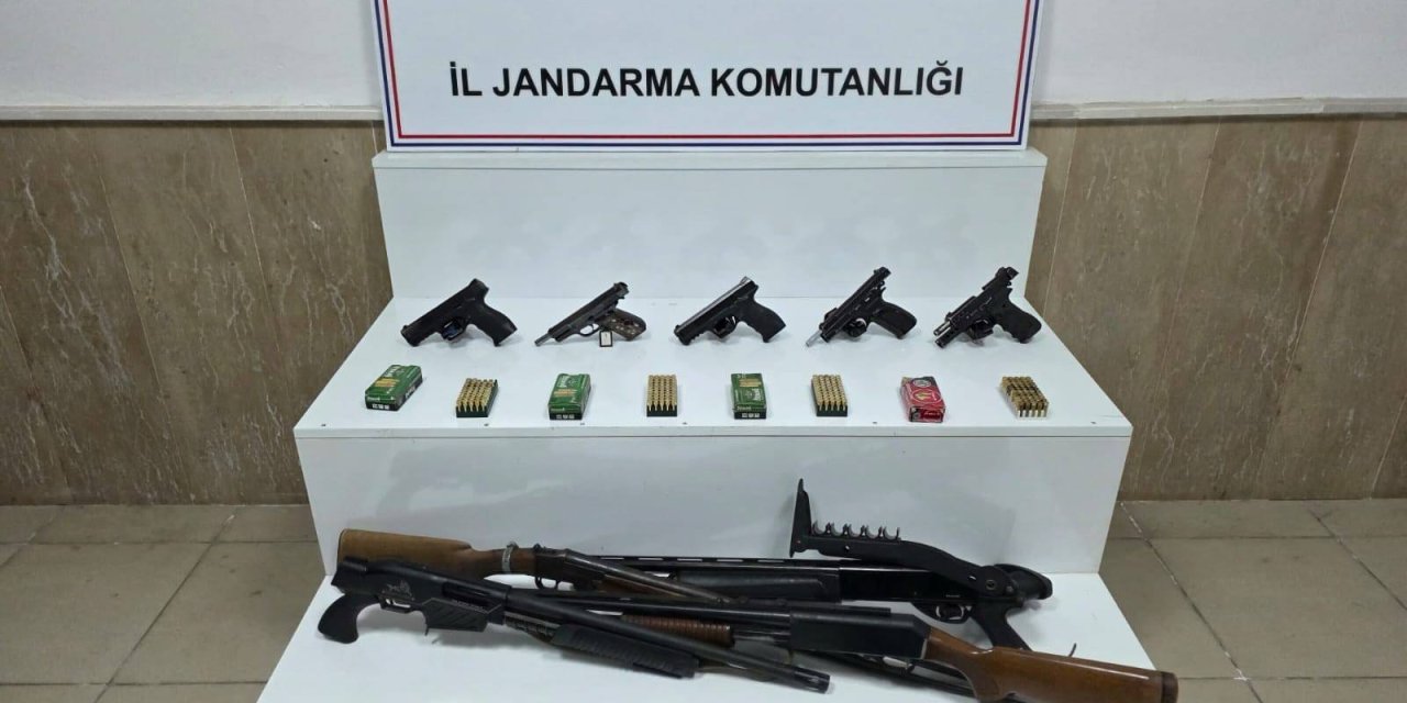 Gaziantep'te silah kaçakçılığı operasyonu