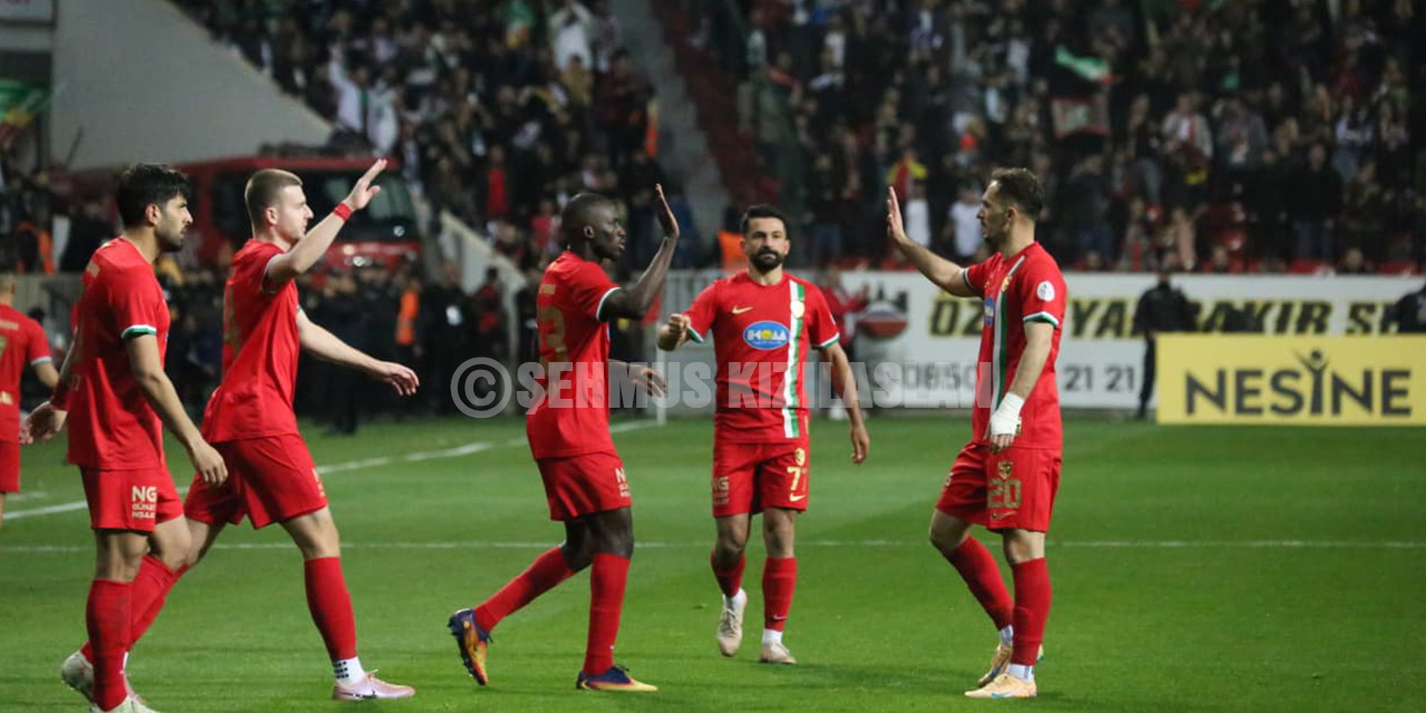 Amedspor, Boluspor karşısında erken golle öne geçti