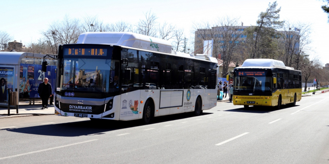 Diyarbakır’da İki otobüs hattının araç sayısı artırıldı