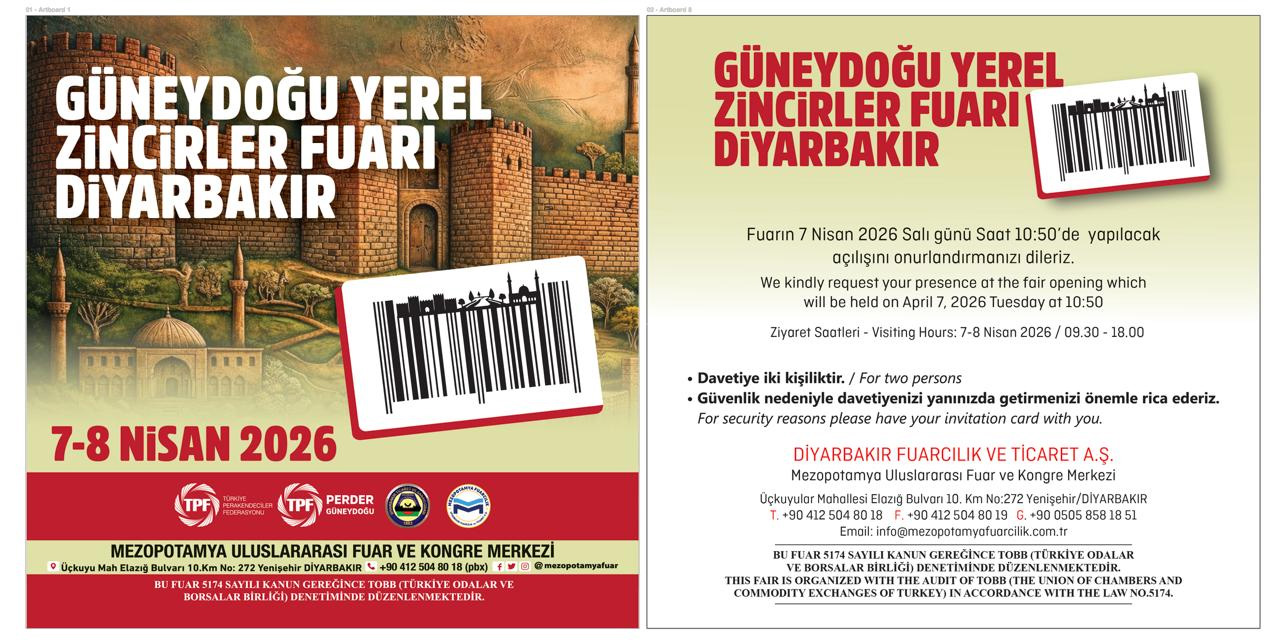 Diyarbakır’da perakende fuarı başlıyor