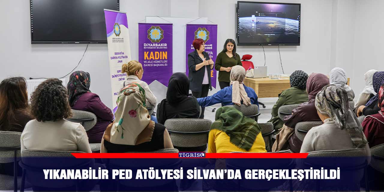 Yıkanabilir Ped Atölyesi Silvan’da gerçekleştirildi
