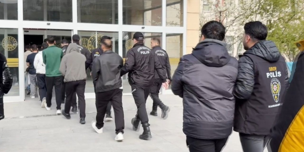 Kahramanmaraş'ta dolandırıcılık operasyonu: 15 tutuklama