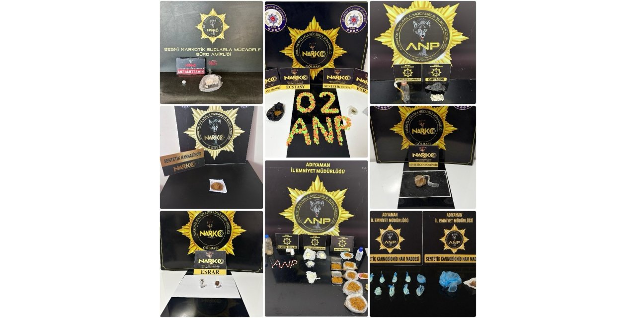 Çeşitli suçlardan aranan 66 şahıs yakalandı