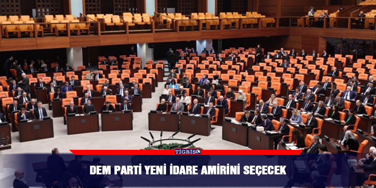 DEM Parti yeni İdare Amirini seçecek