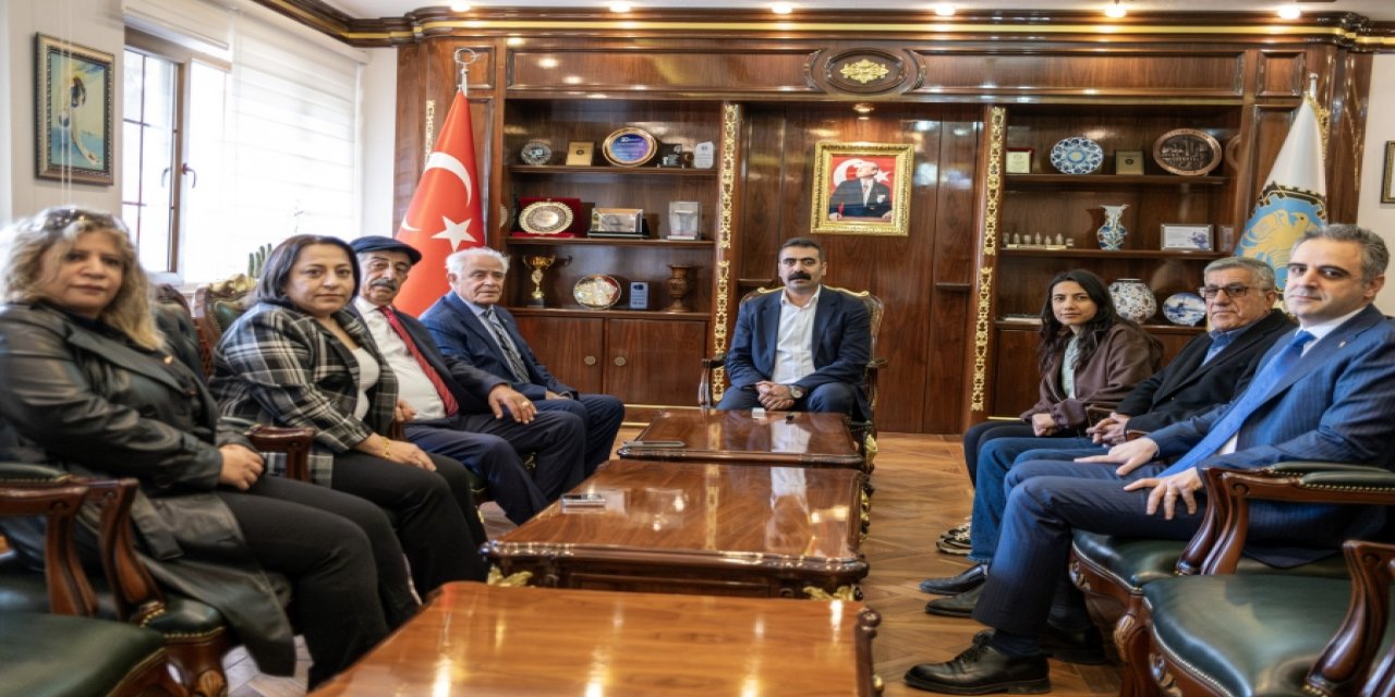 T-KDP Genel Başkanından Büyükşehire ziyaret