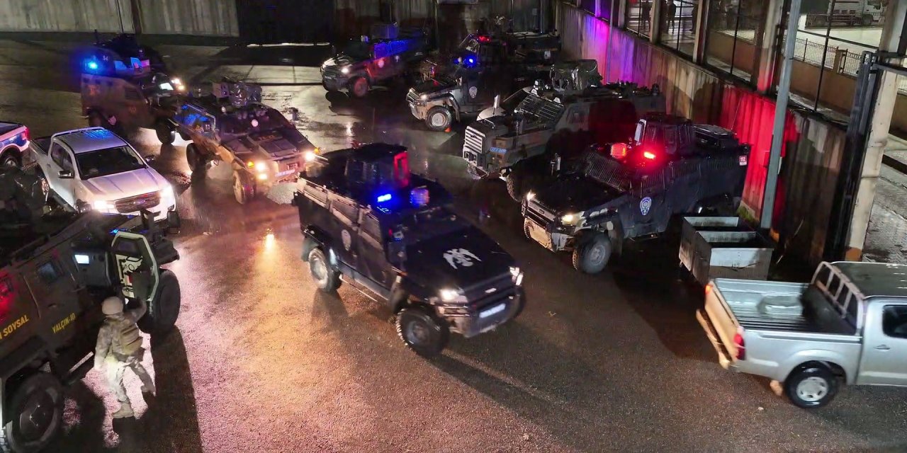 Şırnak'ta DEAŞ operasyonu: 9 gözaltı