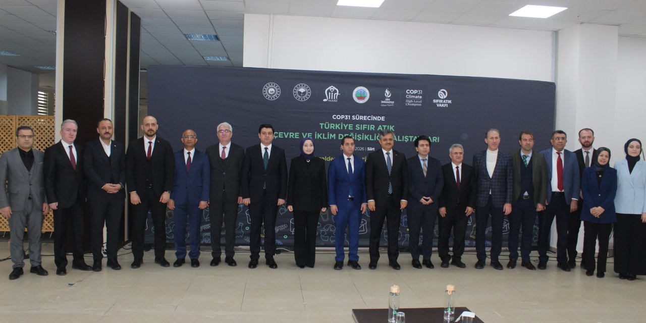 Siirt'te 'Sıfır Atık' çalıştayı düzenlendi