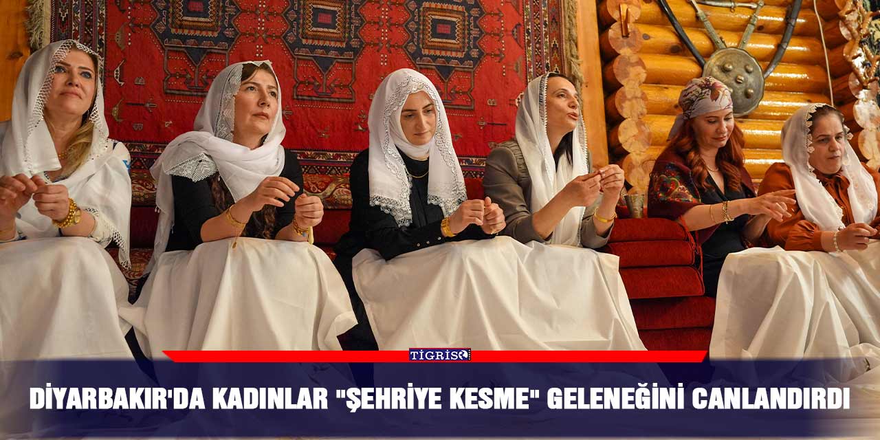 Diyarbakır'da kadınlar "şehriye kesme" geleneğini canlandırdı