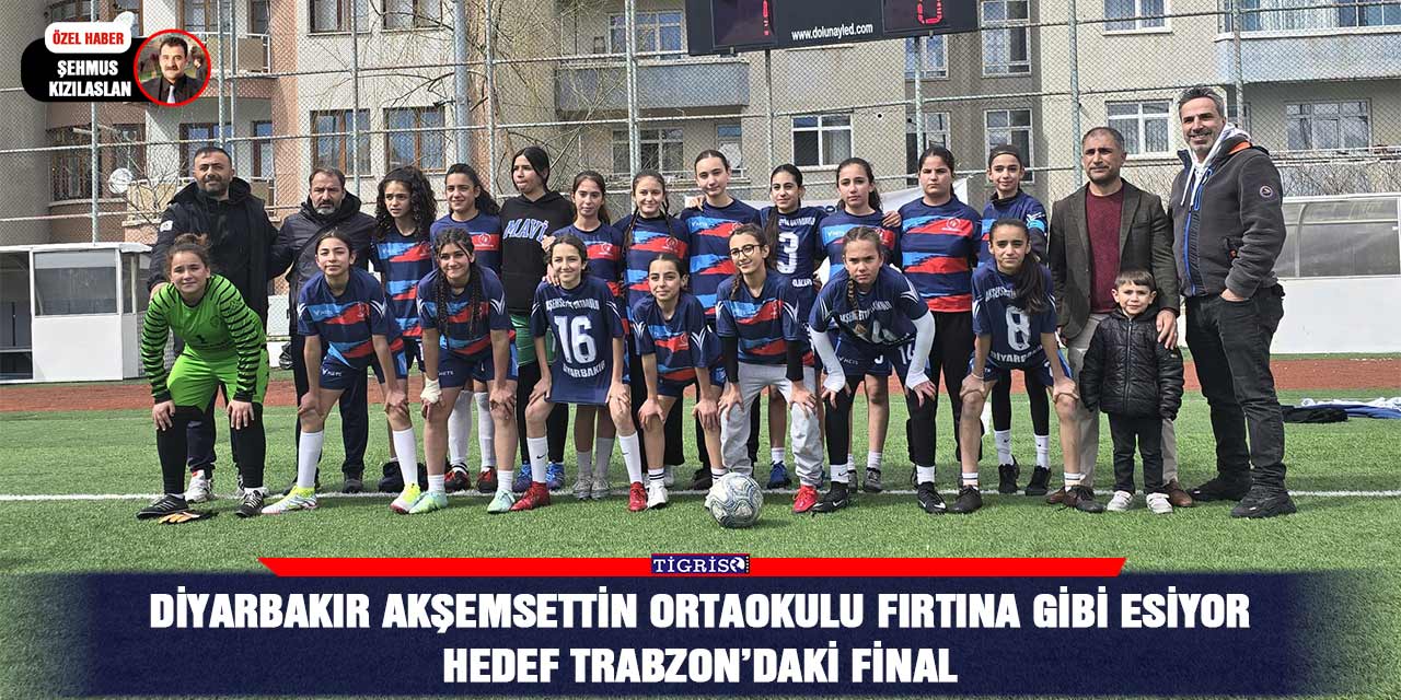 Diyarbakır Akşemsettin Ortaokulu fırtına gibi esiyor