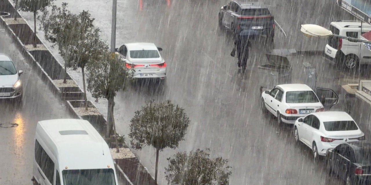 Meteorolojiden Diyarbakır için kuvvetli yağış uyarısı