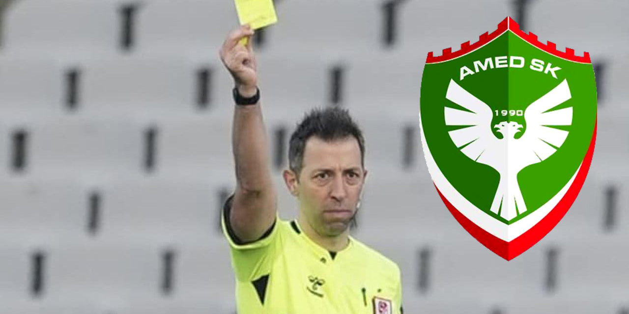 Amedspor maçı öncesi gözler hakemde: “Gözümüz senin üzerinde” mesajı