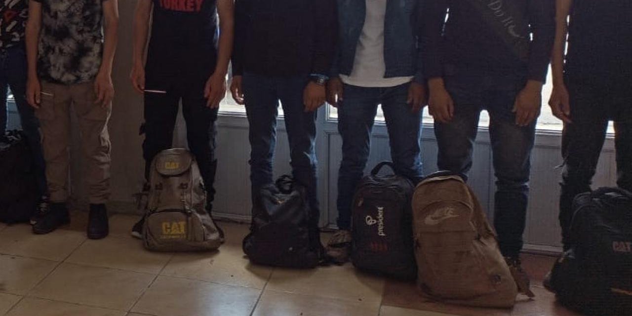 Hatay’da 7 kaçak göçmen yakalandı