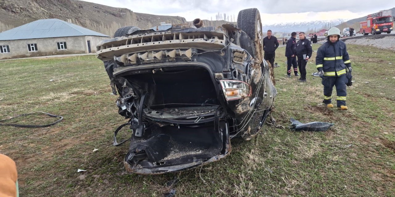 Van'da kaza: 1 ölü, 2 yaralı