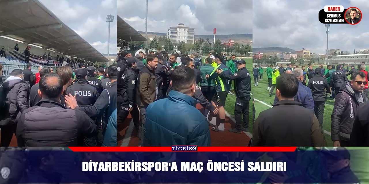 Diyarbekirspor'a maç öncesi saldırı