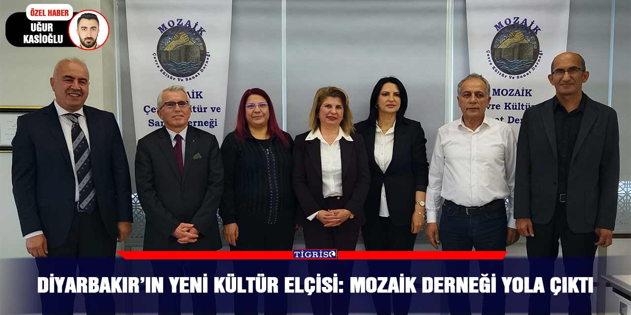Diyarbakır’ın yeni kültür elçisi: Mozaik Derneği yola çıktı