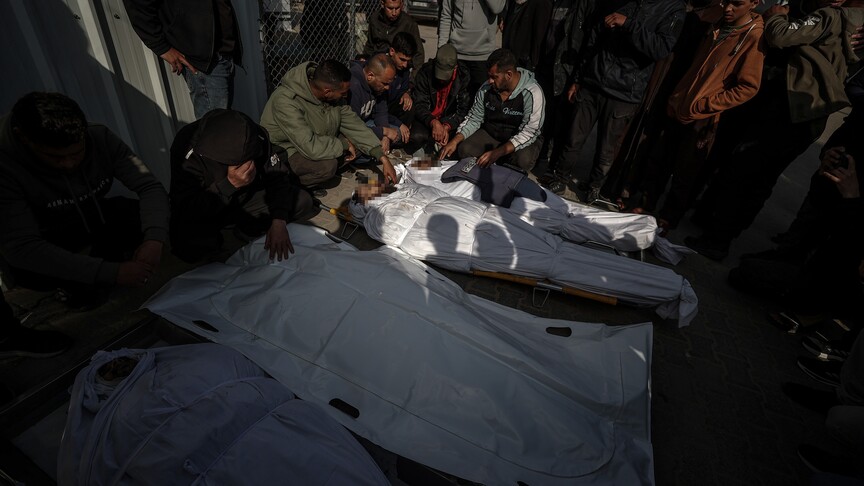 Gazze'de can kaybı 72 bin 329'a yükseldi