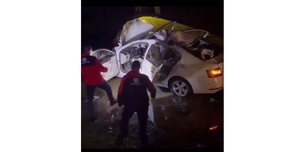 Otomobil, at arabasın çarptı: 5 yaralı