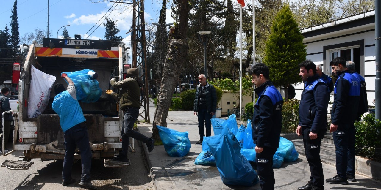 Siverek'te 5 ton bozuk ürün imha edildi