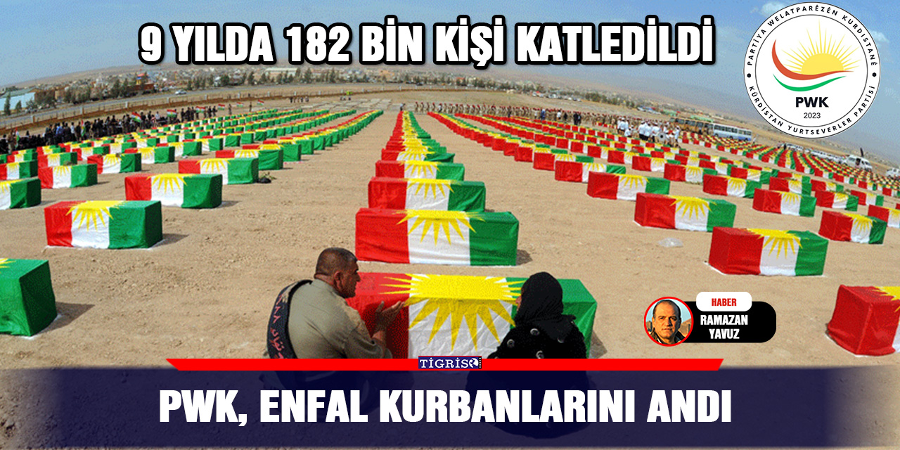 PWK, Enfal kurbanlarını andı