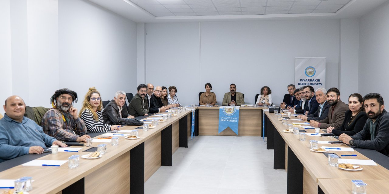 Diyarbakır’da Kent Konseyi'nden Nisan ayı toplantısı