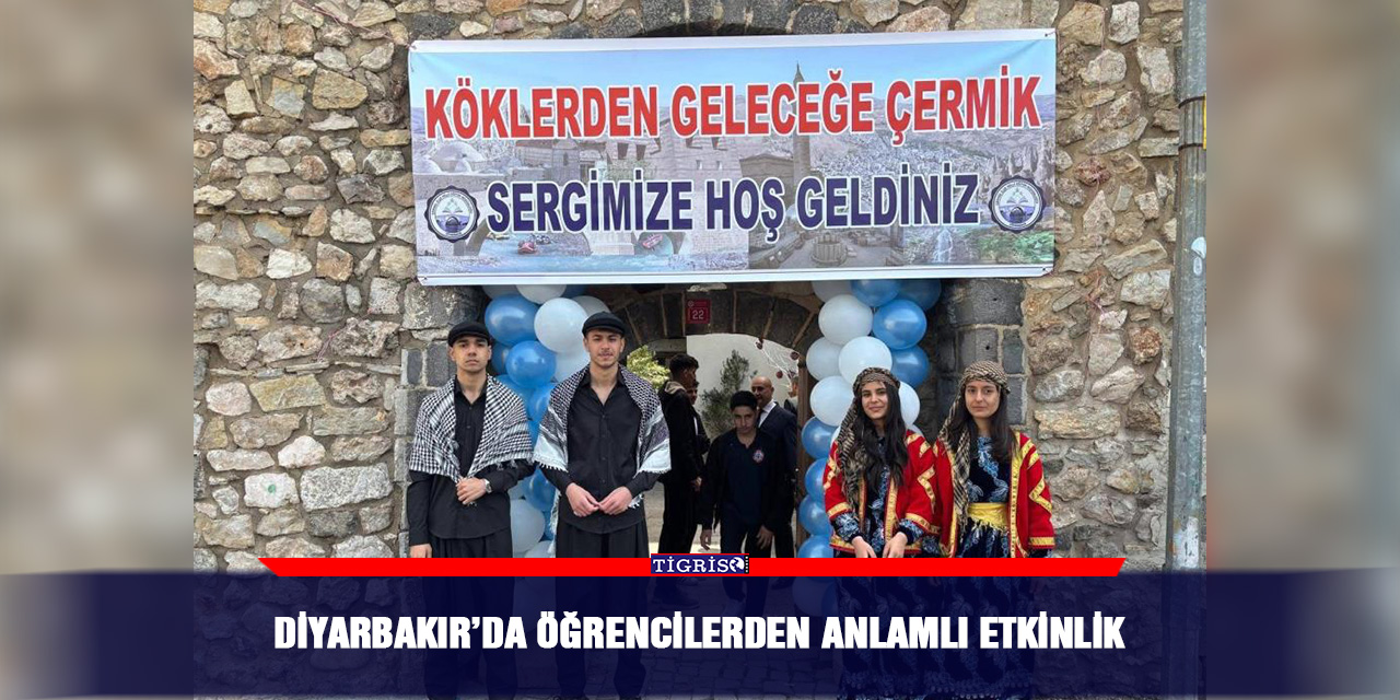 Diyarbakır’da öğrencilerden anlamlı etkinlik