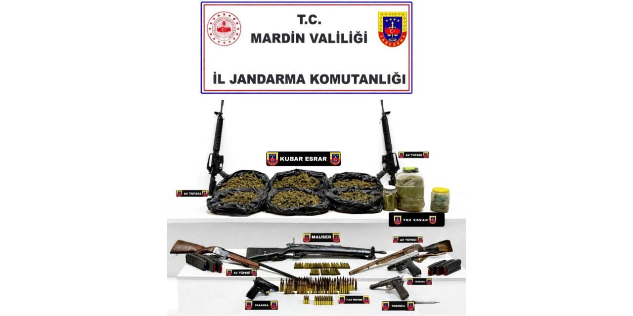 Mardin'de uyuşturucu operasyonu: 35 kilo esrar ele geçirildi