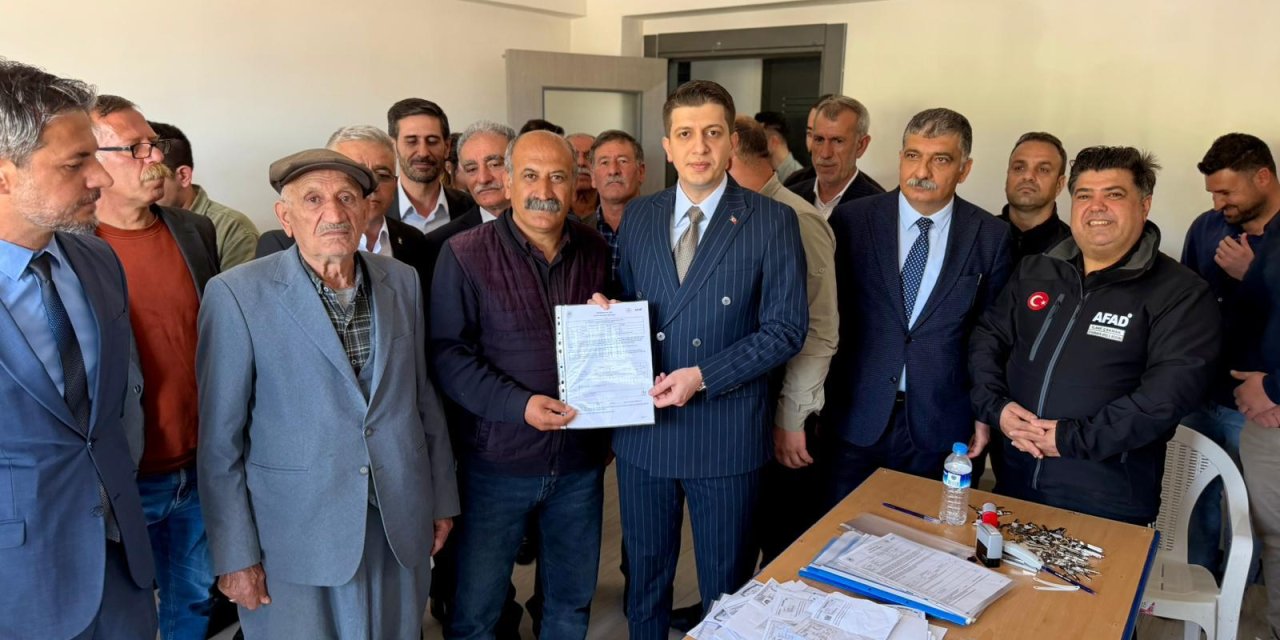 Diyarbakır'da deprem konutları teslim edildi