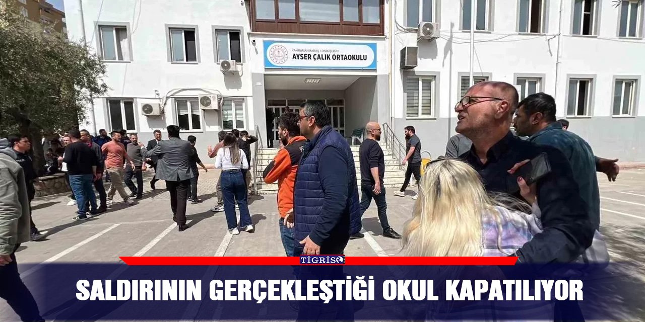 Saldırının gerçekleştiği okul kapatılıyor