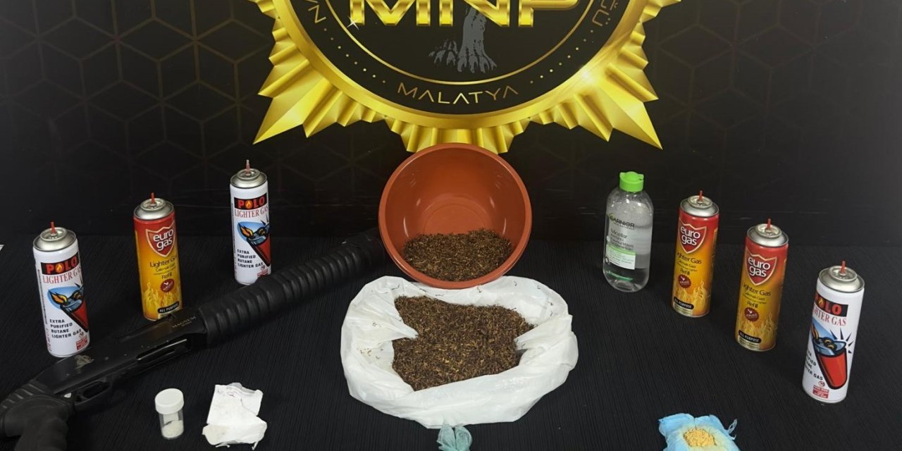 Malatya’da uyuşturucuya 7 tutuklama