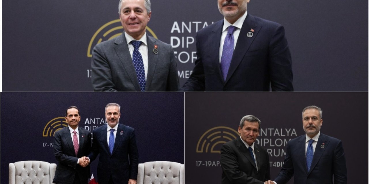 Dışişleri Bakanı Fidan Antalya'da çeşitli temaslar kurdu