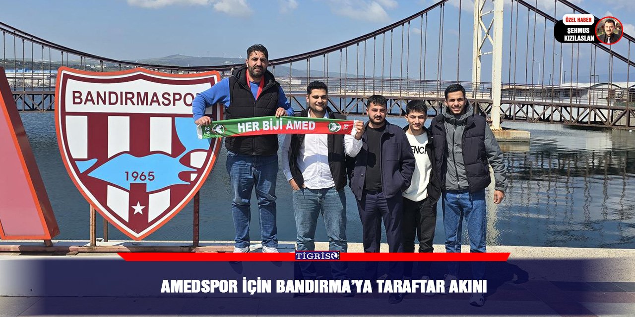 Amedspor için Bandırma’ya taraftar akını