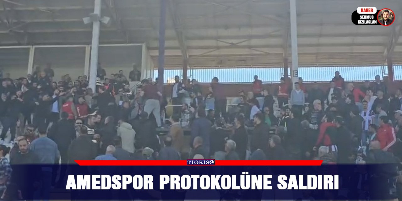 Amedspor protokolüne saldırı