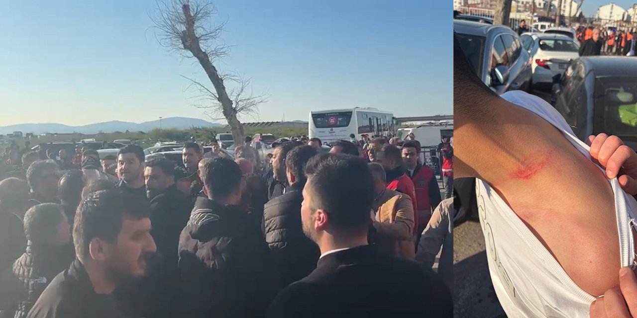 Amedspor kafilesine saldırı