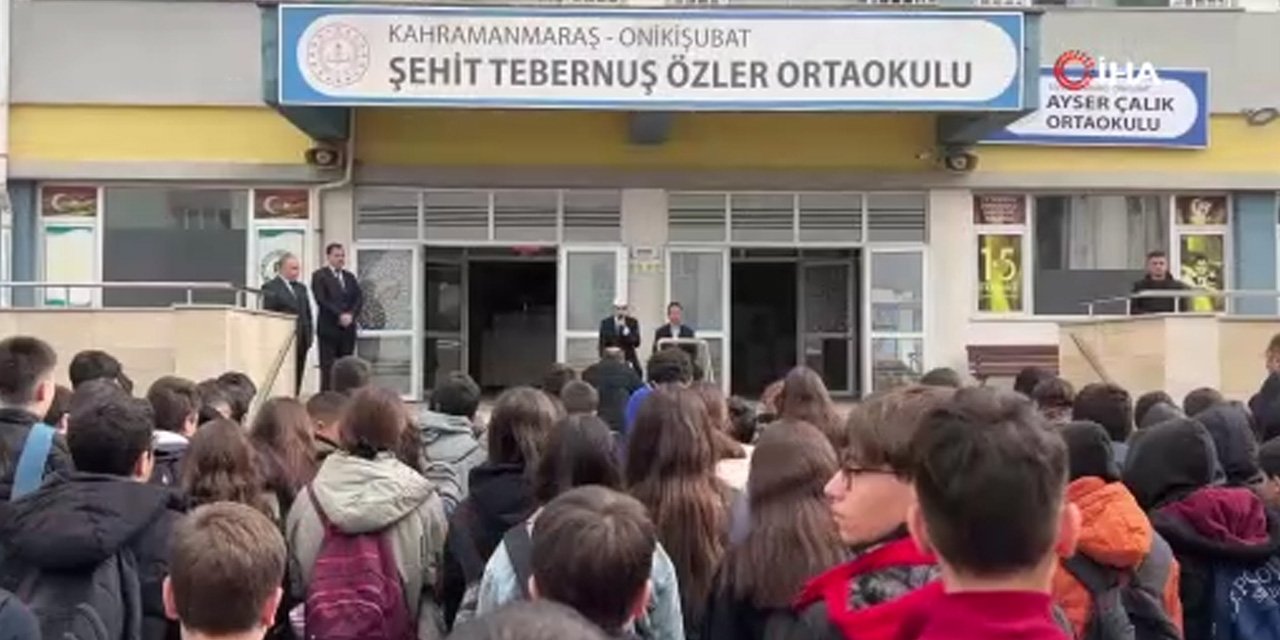 Kahramanmaraş’ta okul saldırısı ardından ilk ders