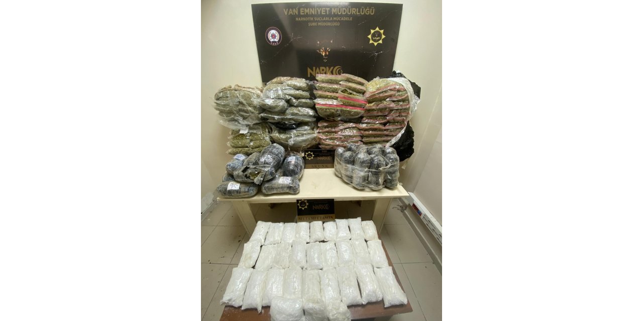 Van’da uyuşturucu operasyonu