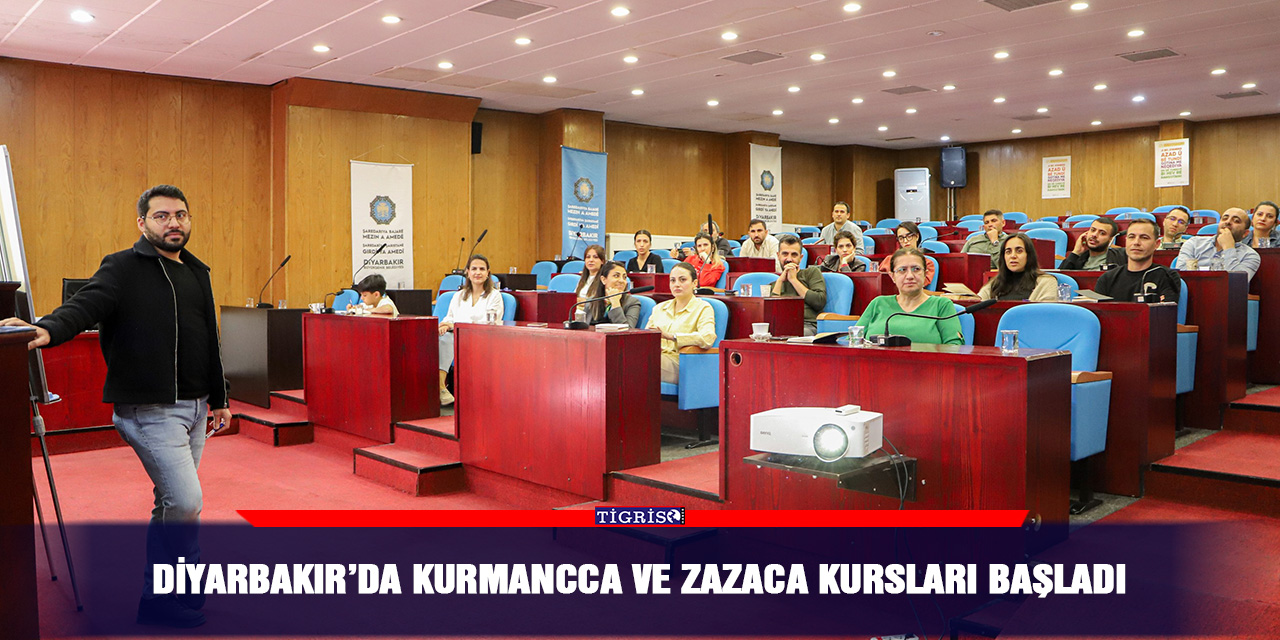 Diyarbakır’da Kurmancca ve Zazaca kursları başladı