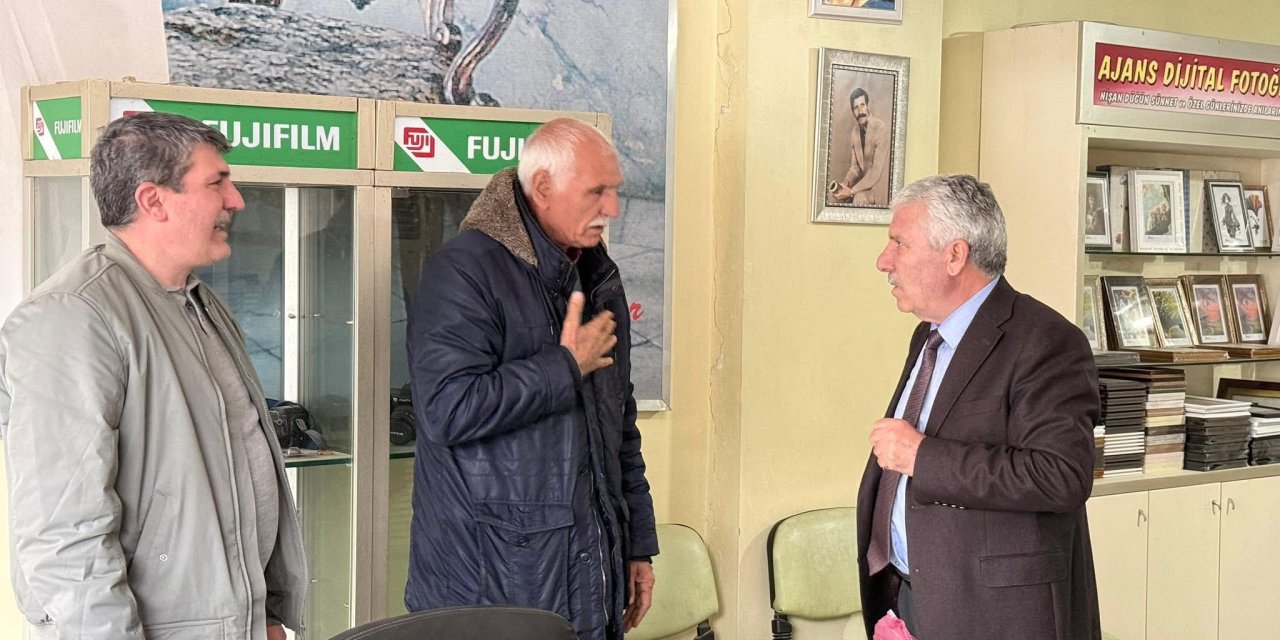 Çermik Belediye Başkanı esnaf ve vatandaşlarla bir araya geldi