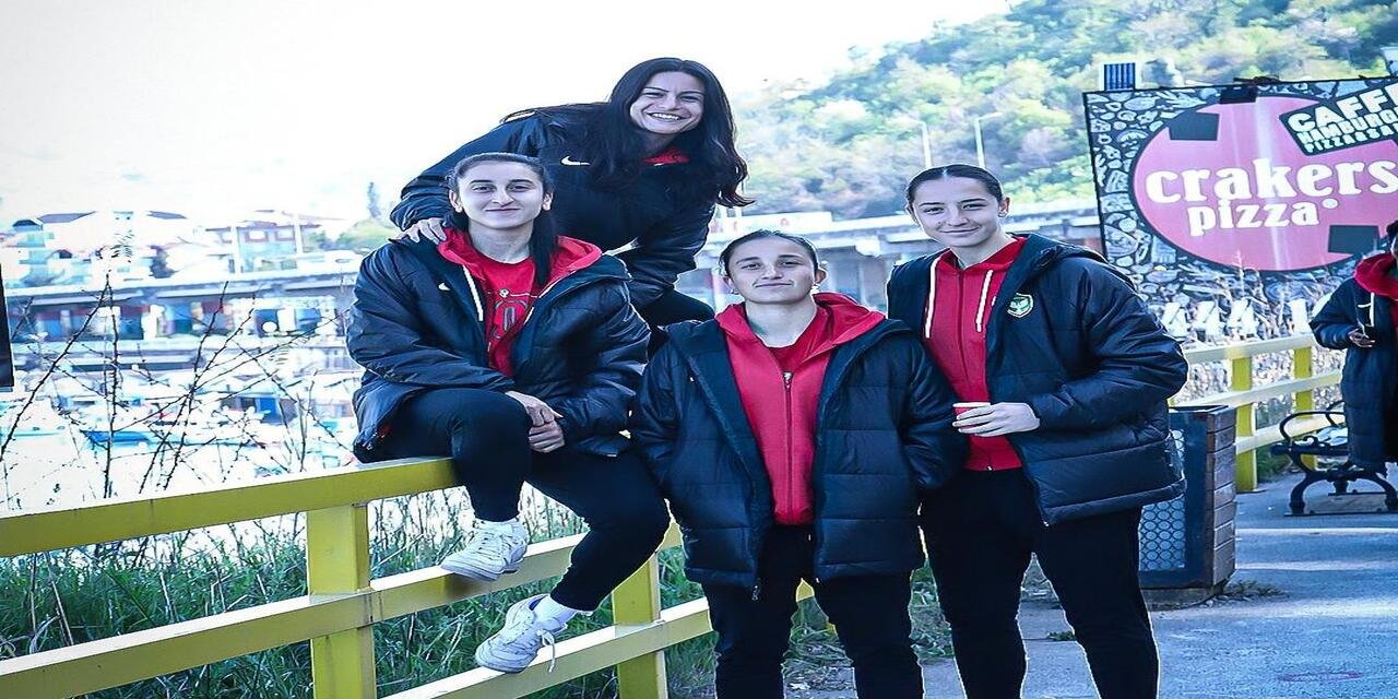 Amedspor Kadın Futbol Takımı Trabzon sahilinde moral depoladı