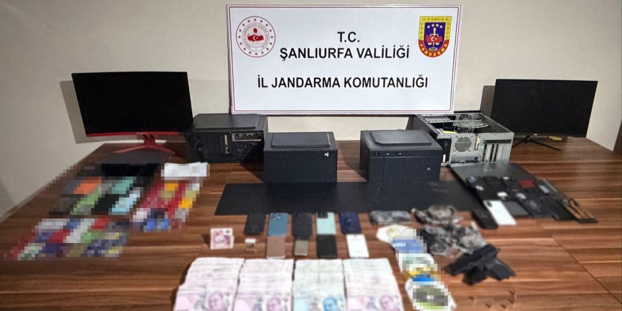 Şanlıurfa'da dolandırıcılık operasyonu: 14 gözaltı