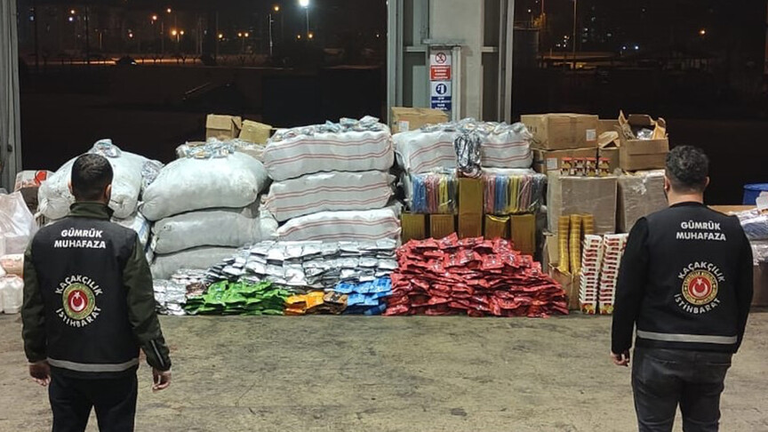 Kaçak gıda girişine geçit verilmedi