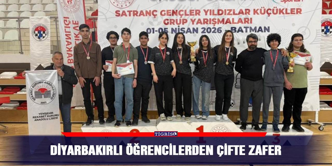 Diyarbakırlı öğrencilerden çifte zafer
