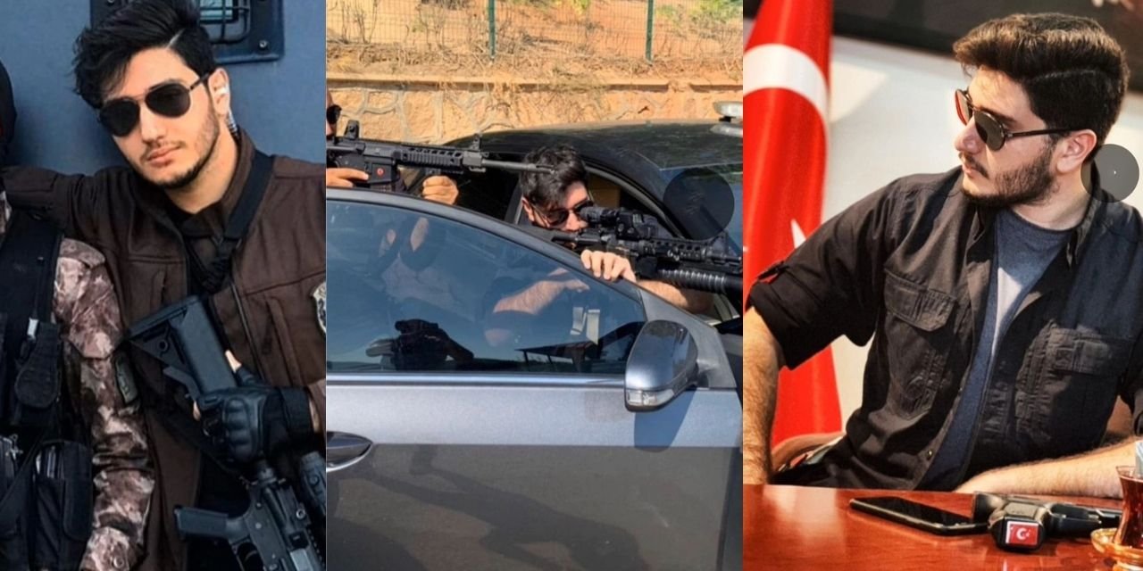 Mustafa Türkay Sonel'in silahlı fotoğrafları ortaya çıktı