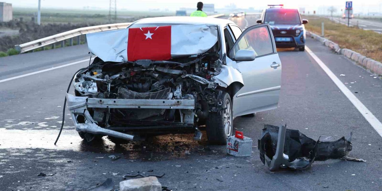 Hacca giden kişi kazada yaşamını yitirdi